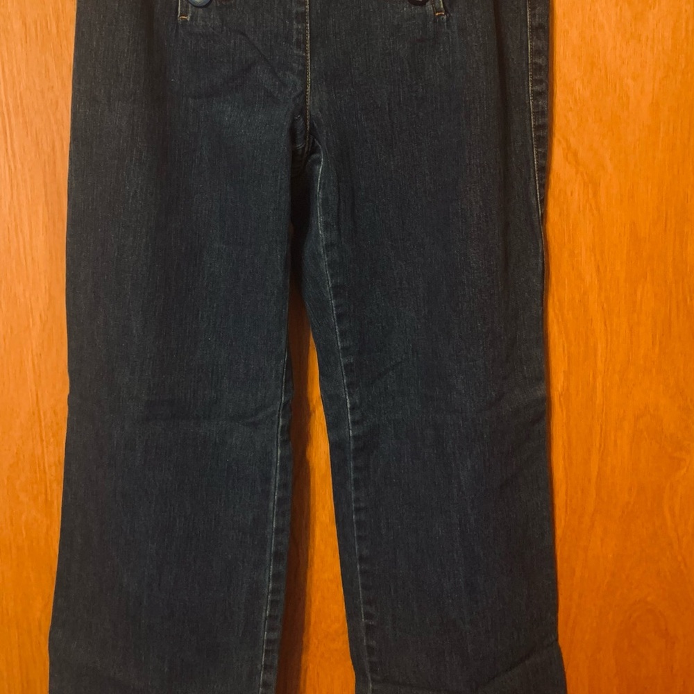 Denim Sailor Jeans - Liz Claiborne Dark Blue